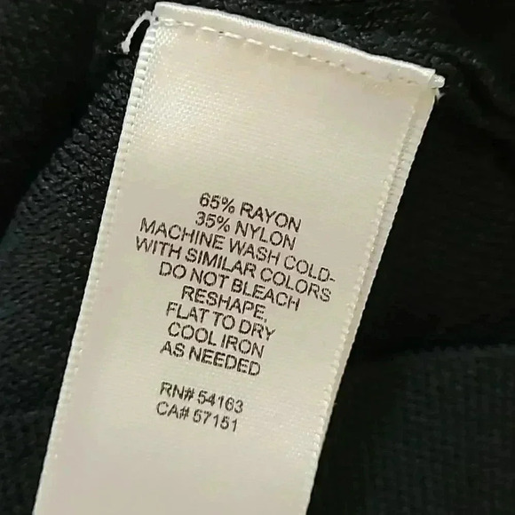 NWOT Gorgeous Eliza  J Cutaway Knit Tank Top Luxe - Black - Size XS - Picture 6 of 8